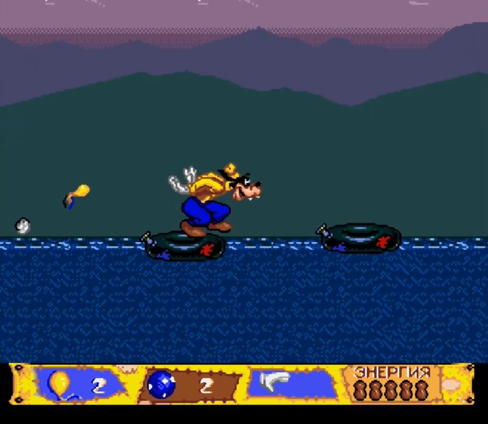 Goofy's Hysterical History Tour - геймплей игры Sega Mega Drive\Genesis